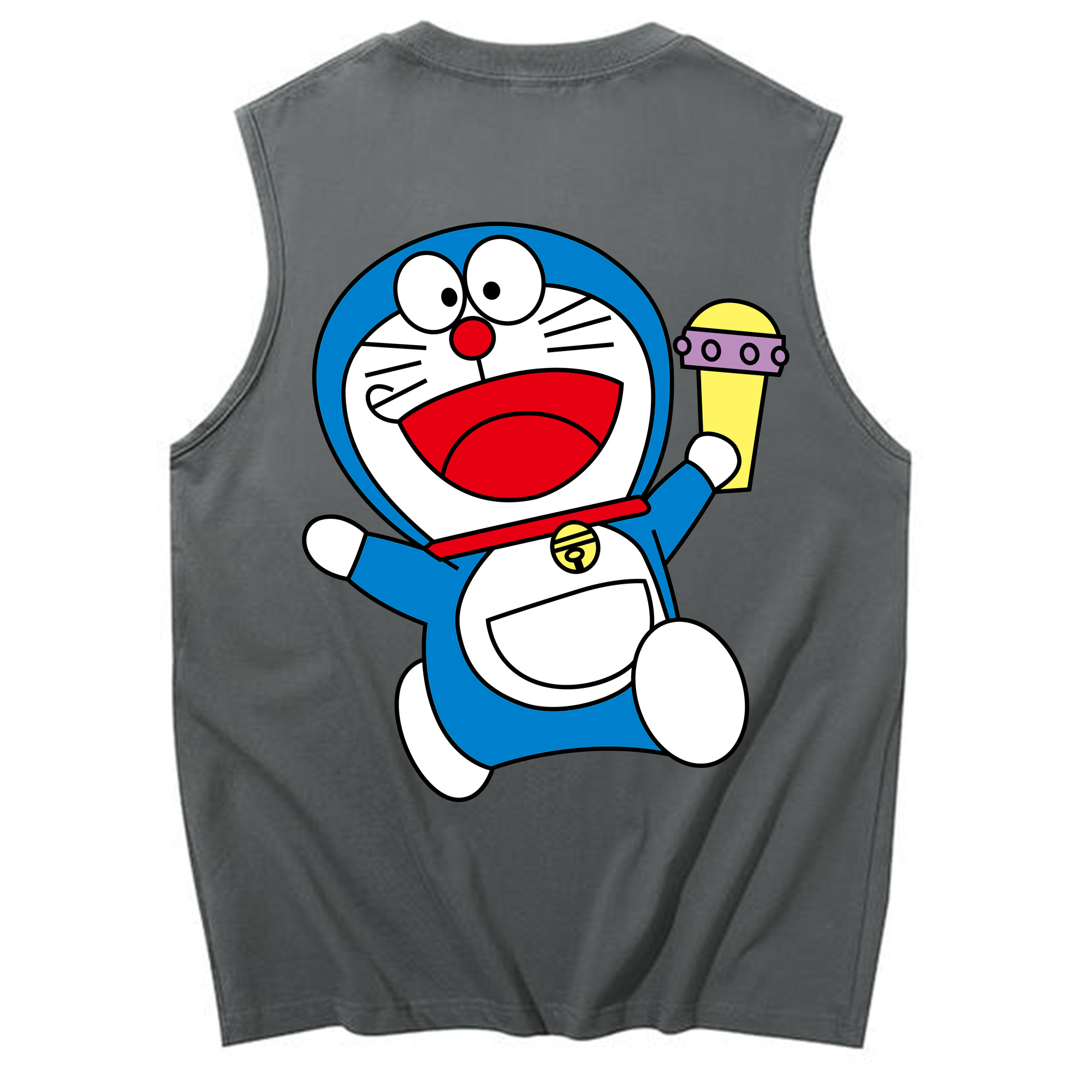 （画像用） ドラえもん Doraemon コットン100％タンクトップ（背面プリント）